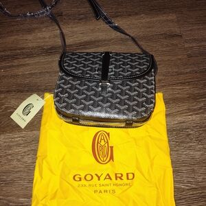 Black and White Crossbody Bag